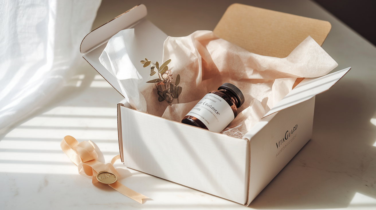 Balení ImunoShield Pro připravené k odeslání